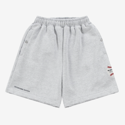 PAL Sporting Goods Homerun Shorts Light Grey Marl