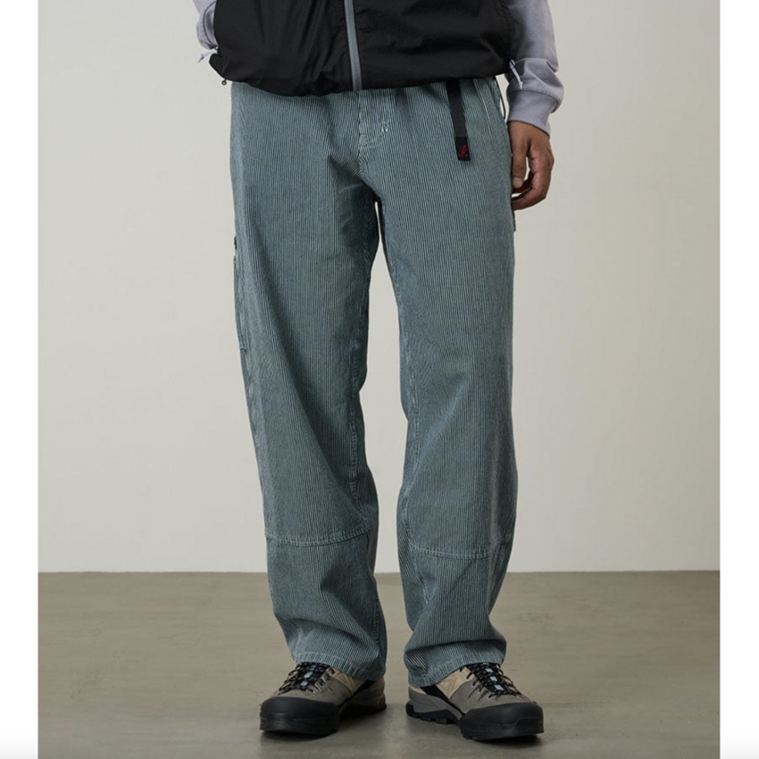 Gramicci Overdyed Hickory Work Pant Navy
