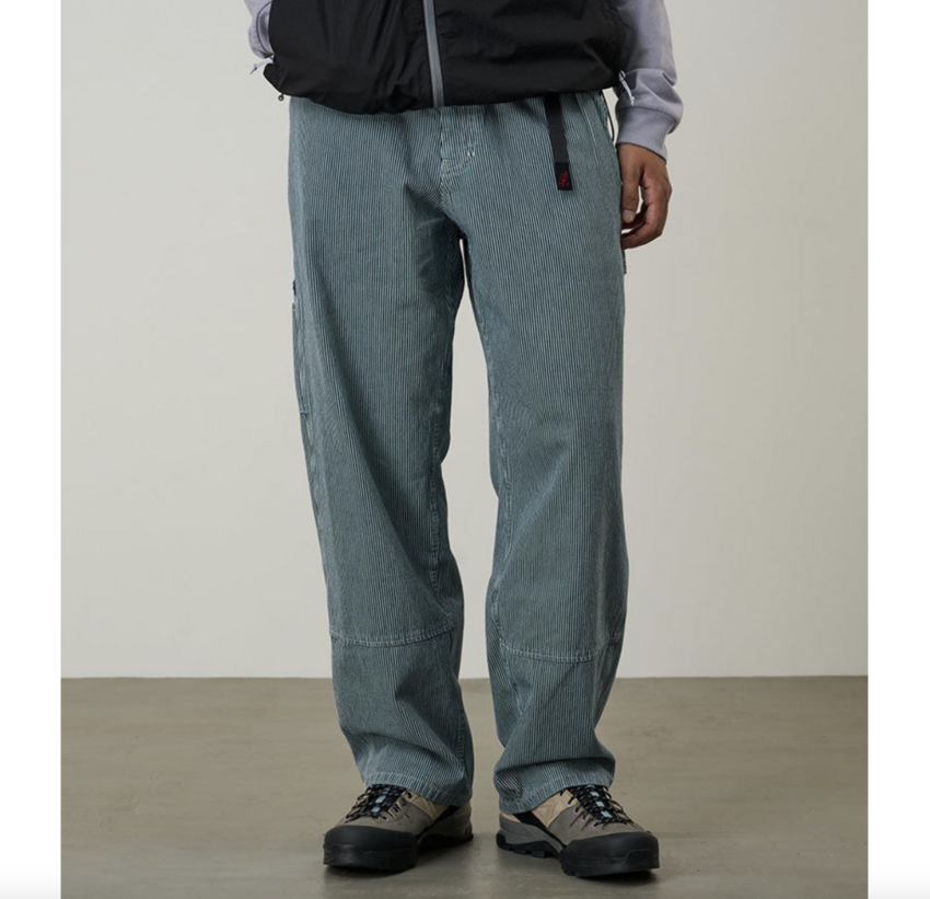 Gramicci Overdyed Hickory Work Pant Navy