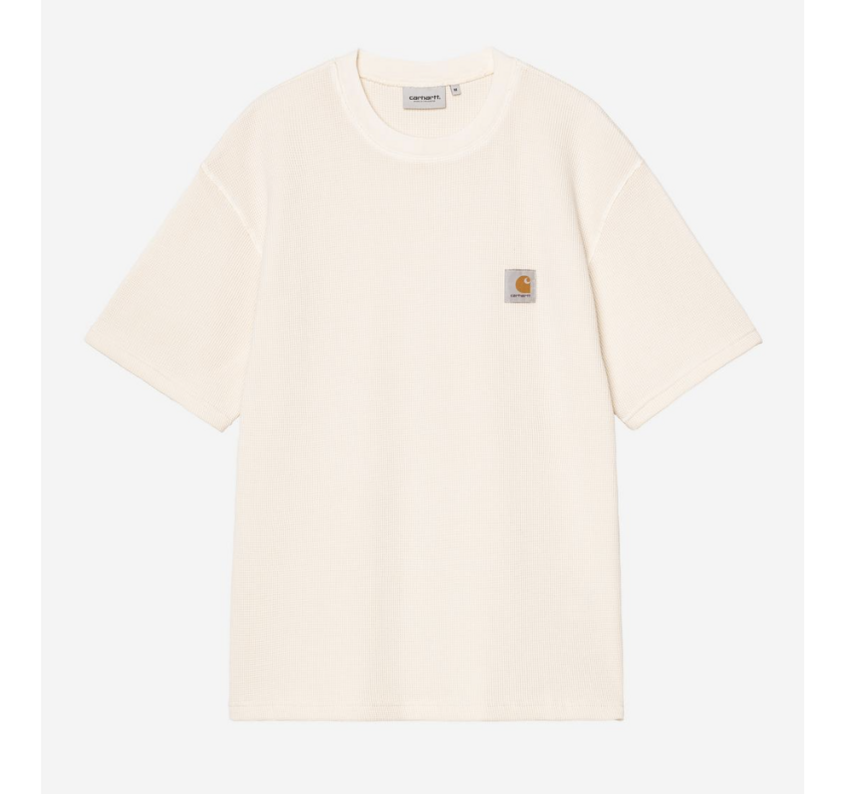 Carhartt WIP S/S Nelson Waffle T-Shirt Natural