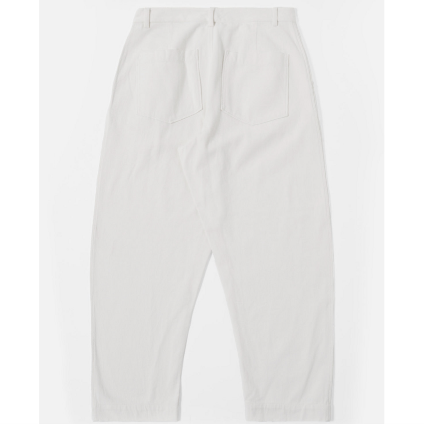 Universal Works Duke Pant Slub Drill Ecru