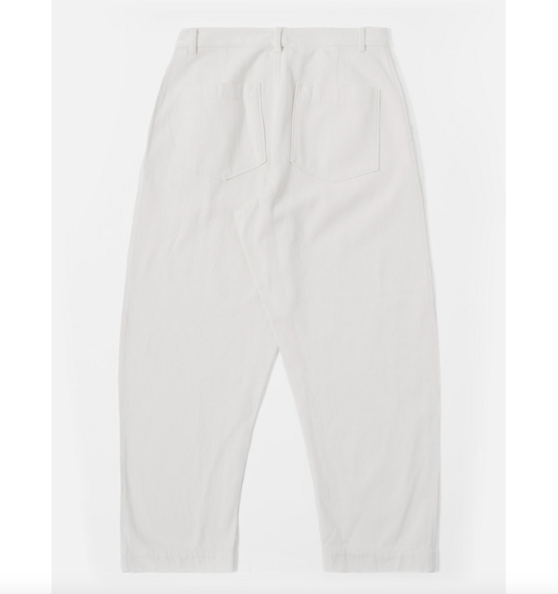 Universal Works Duke Pant Slub Drill Ecru