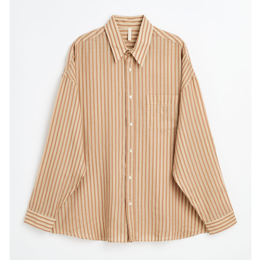 Sunflower Stable Shirt Brown Stripe