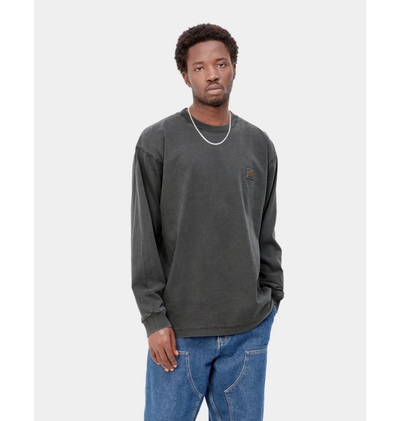 Carhartt WIP L/S Nelson T-Shirt Black