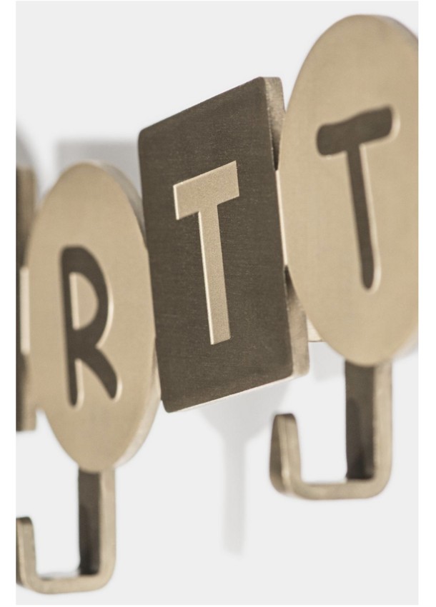 Carhartt WIP ABC Wall Coat Hanger Gold