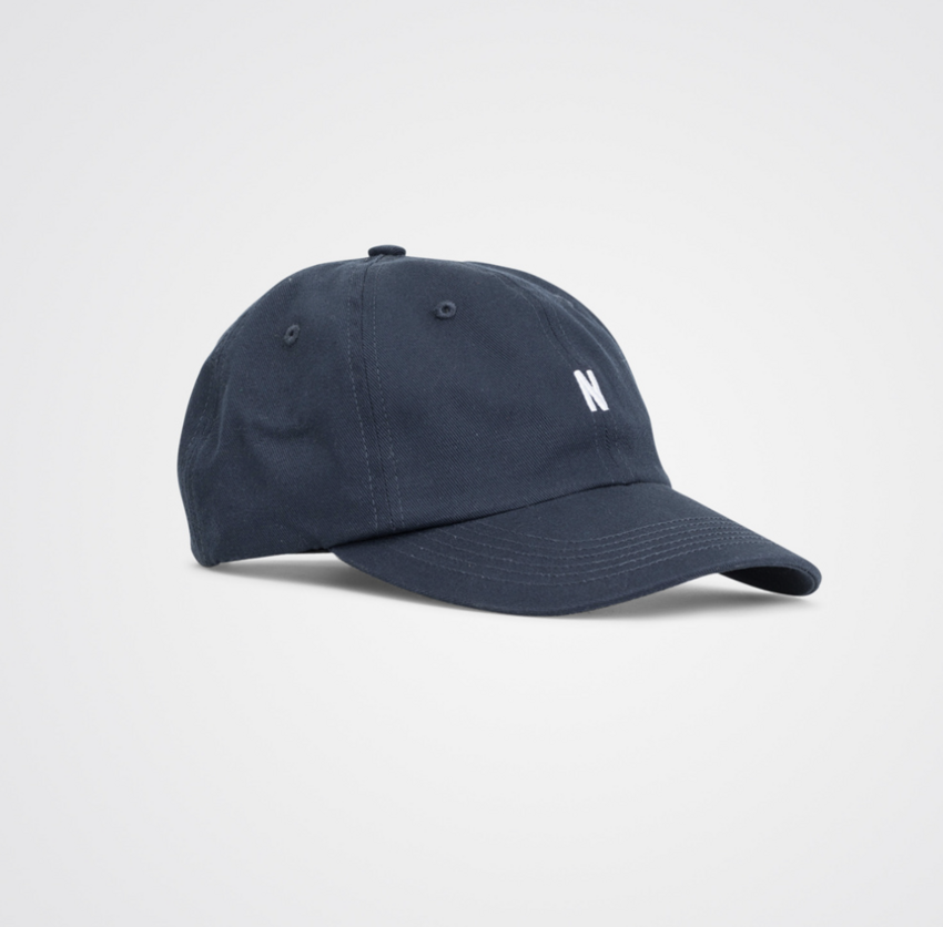Norse Projects  Twill Sports Cap Navy