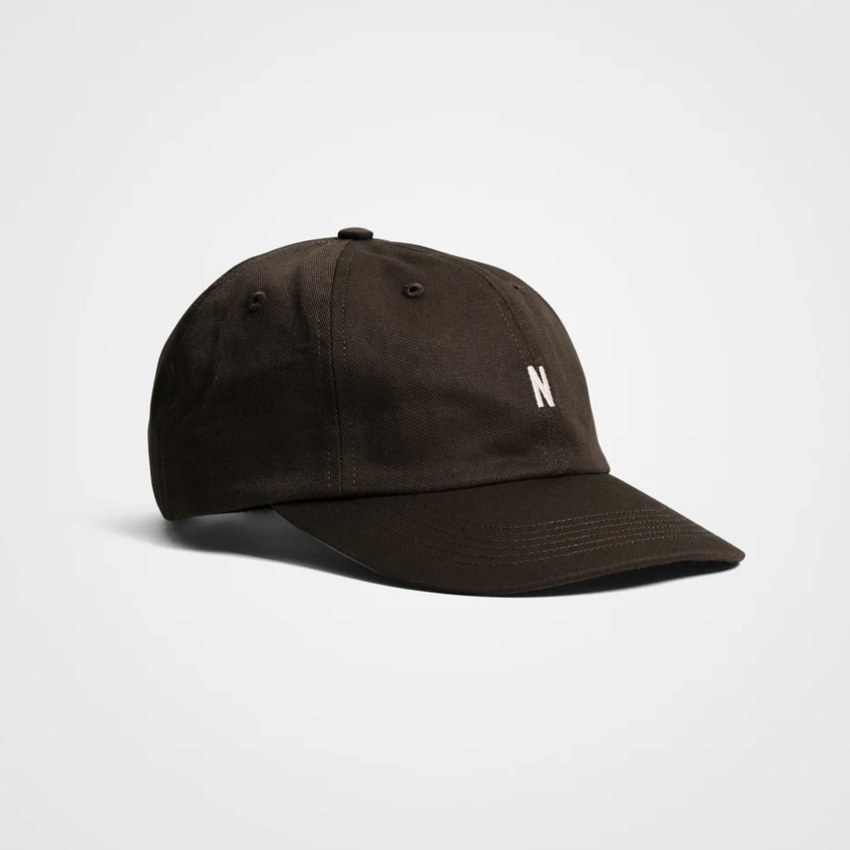 Norse Projects  Twill Sports Cap Espresso