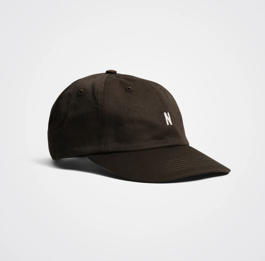 Norse Projects  Twill Sports Cap Espresso