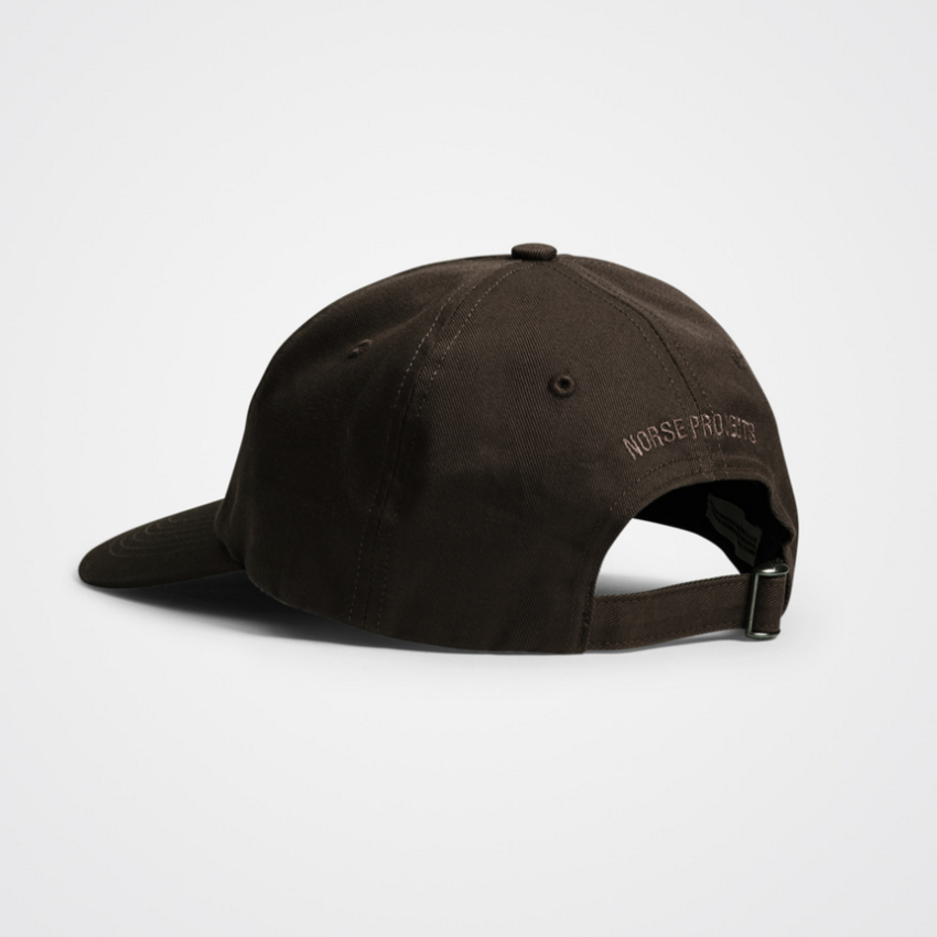 Norse Projects  Twill Sports Cap Espresso
