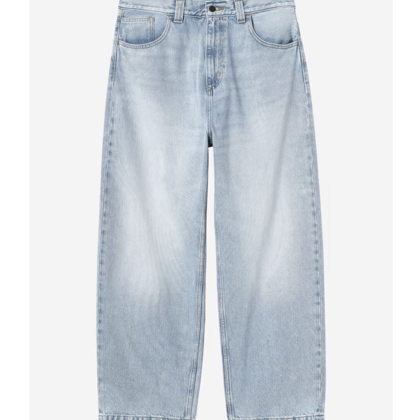 Carhartt WIP Brandon Pant Blue Heavy Worn Bleached