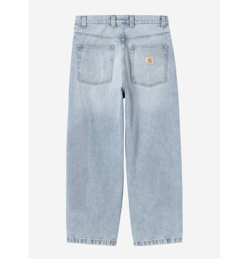 Carhartt WIP Brandon Pant Blue Heavy Worn Bleached