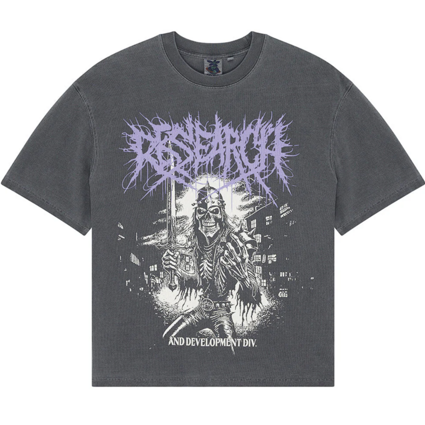 Deus Ex Machina Metal Fabricator Tee Anthracite