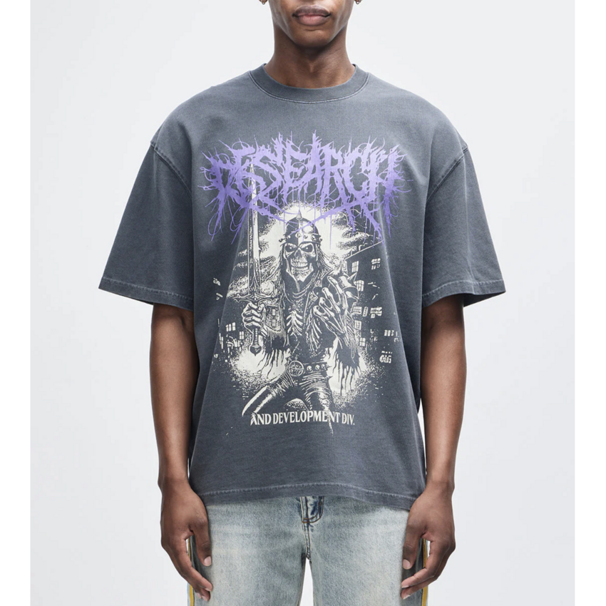 Deus Ex Machina Metal Fabricator Tee Anthracite