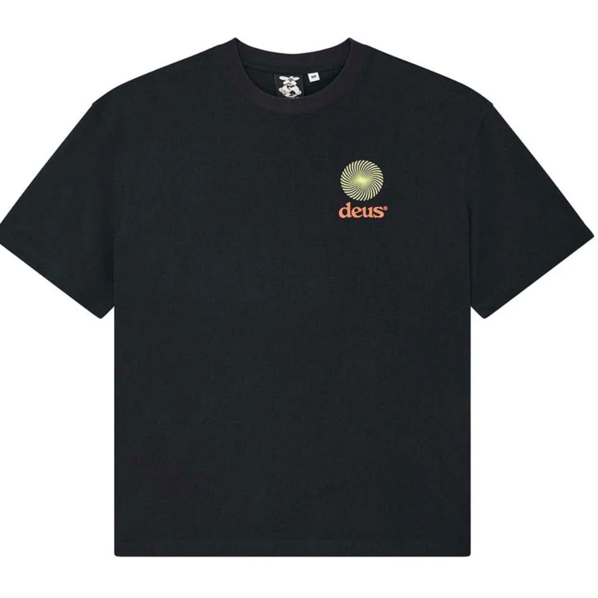 Deus Ex Machina Strata Tee Black