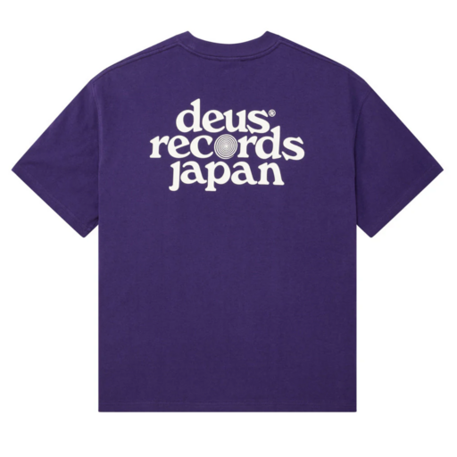 Deus Ex Machina Strata Tee Dirty Violet Indigo