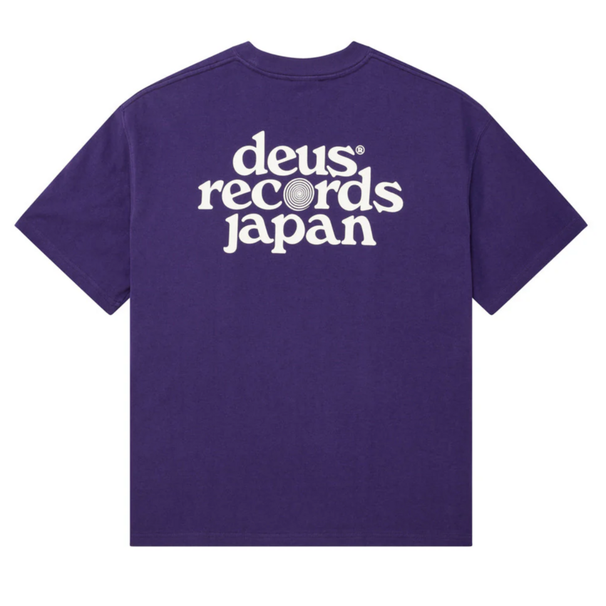 Deus Ex Machina Strata Tee Dirty Violet Indigo