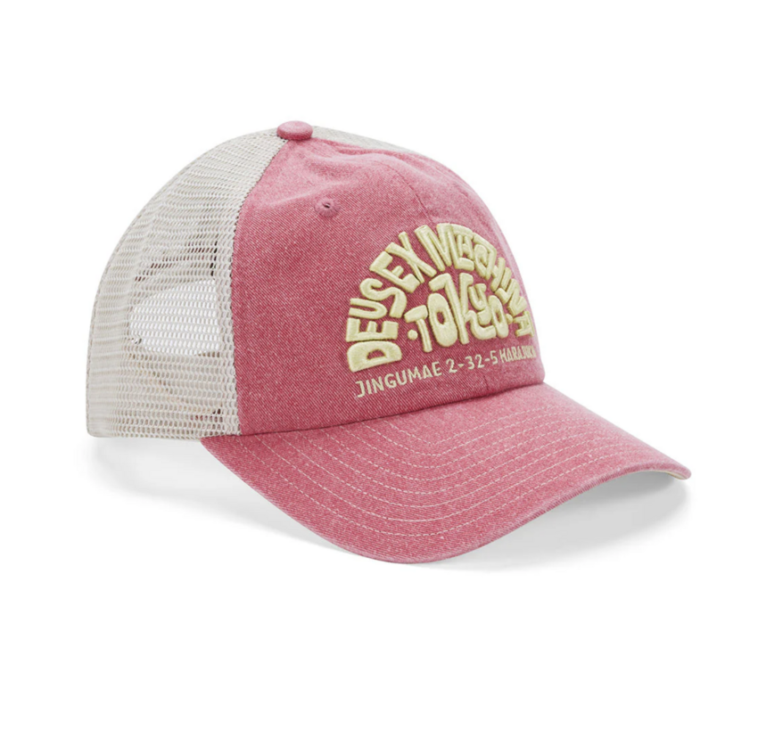 Deus Ex Machina Tokyo Address Trucker Melon Red