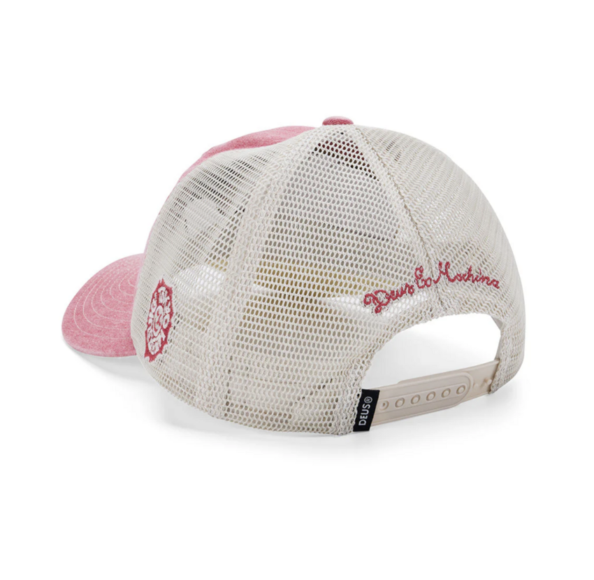 Deus Ex Machina Tokyo Address Trucker Melon Red