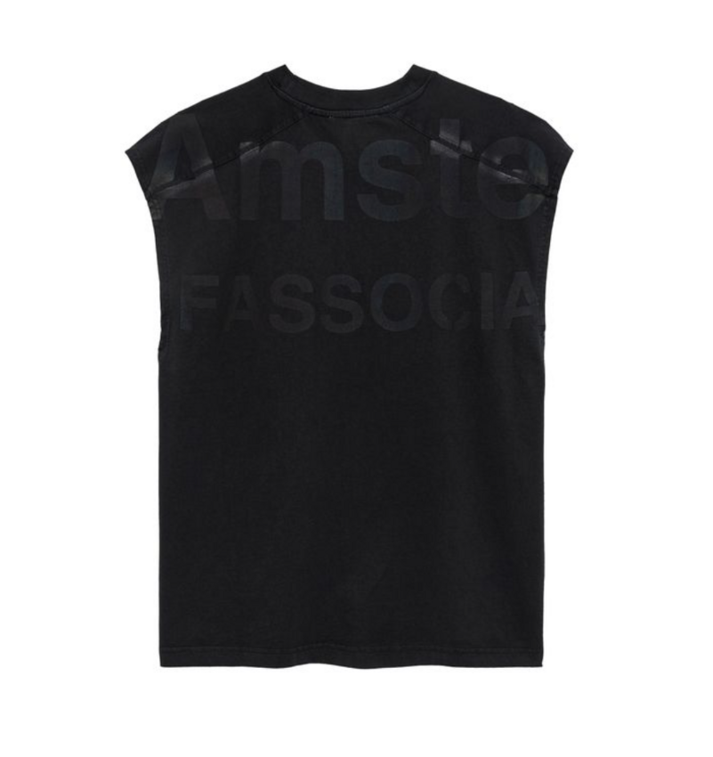 New Amsterdam Surf Association  Name Tee Sleeveless Black