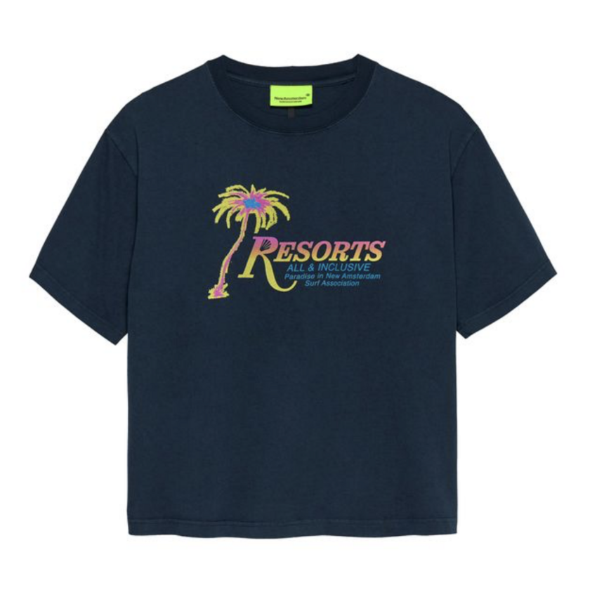 New Amsterdam Surf Association  Resorts Tee Navy Blazer