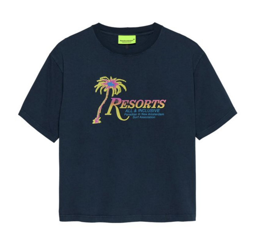 New Amsterdam Surf Association  Resorts Tee Navy Blazer