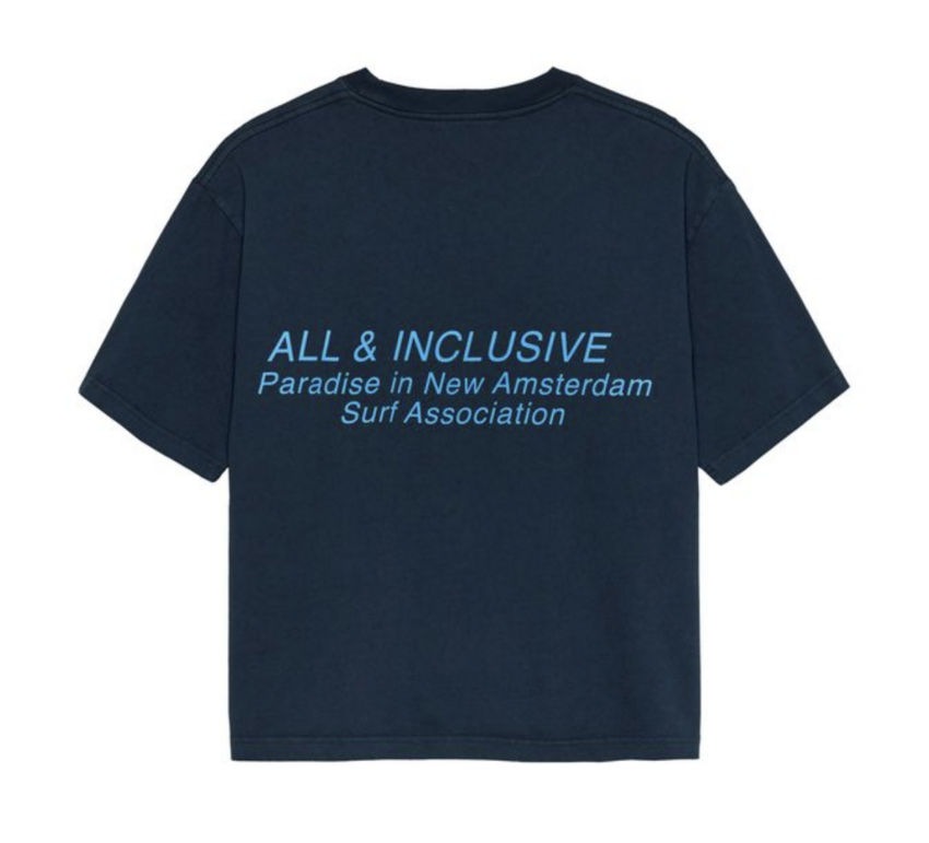 New Amsterdam Surf Association  Resorts Tee Navy Blazer
