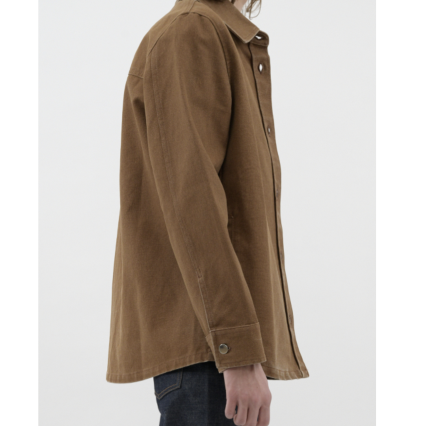 A.P.C. Paris Button-Up Jacket Brown