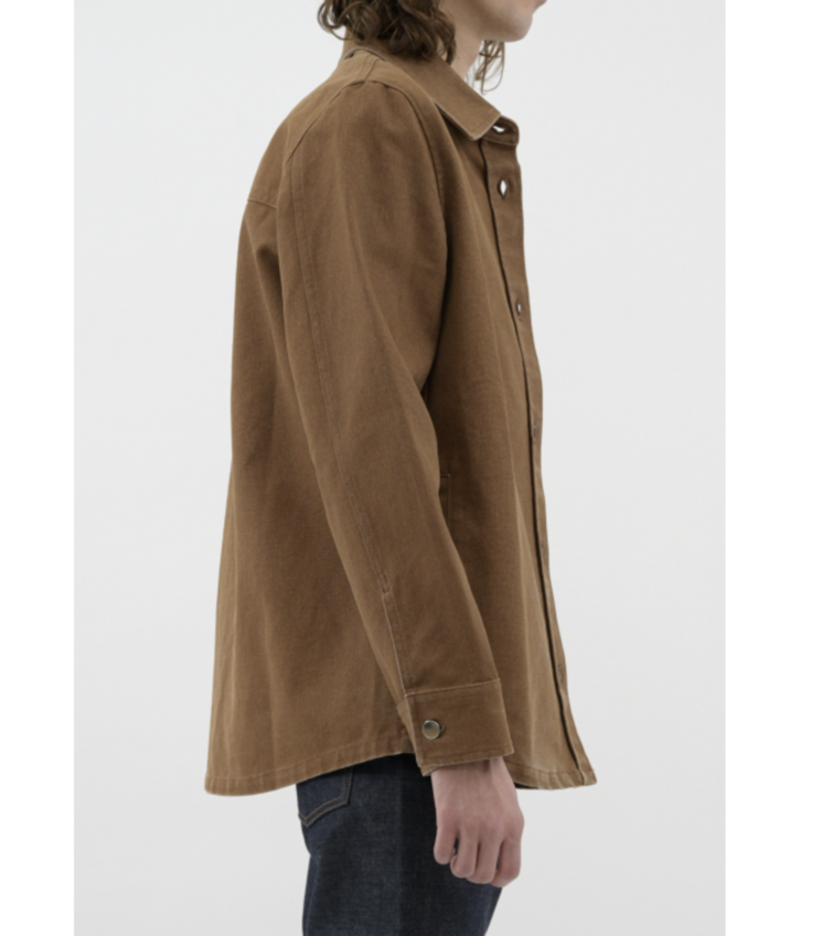 A.P.C. Paris Button-Up Jacket Brown