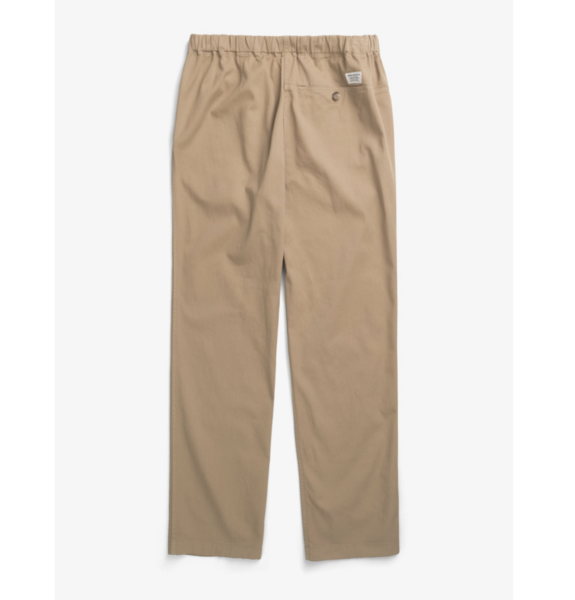 Norse Projects  Trysil Regular Organic Stretch Twill Trouser Utility Khaki