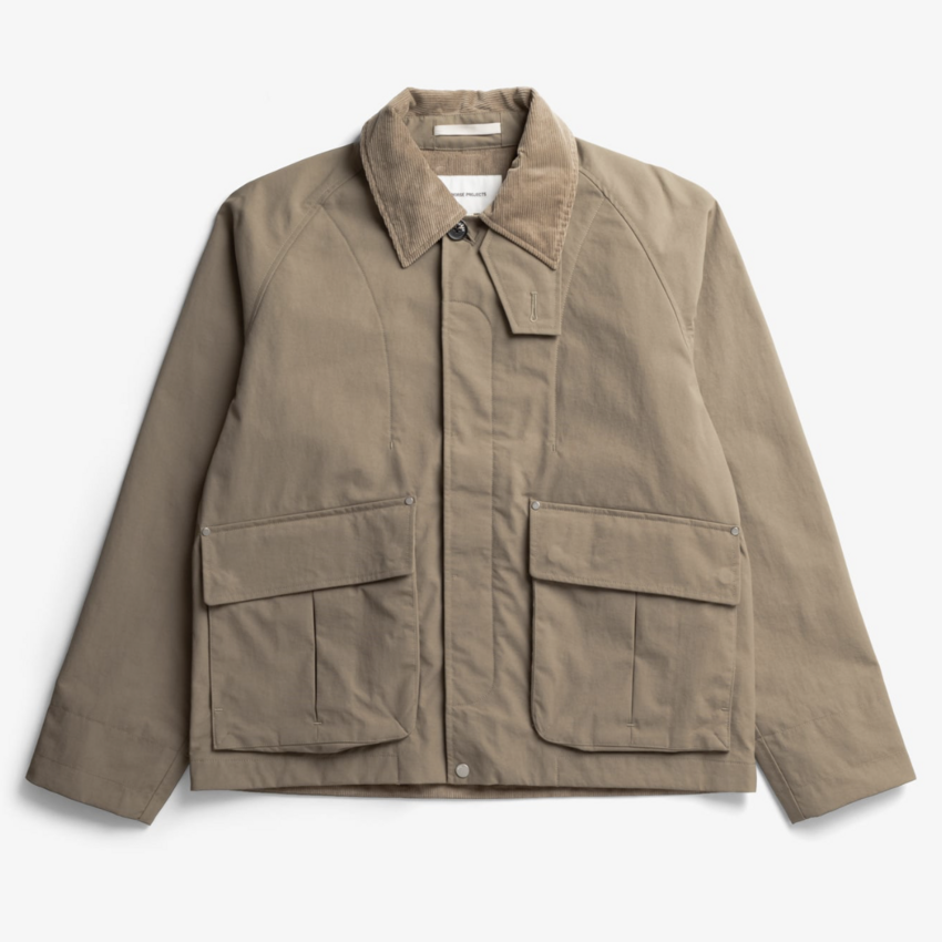 Norse Projects  Gribskov Windstopper Jacket Walnut