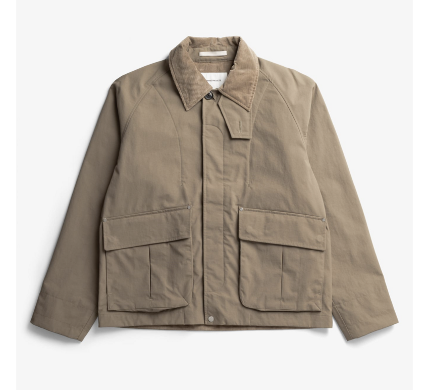 Norse Projects  Gribskov Windstopper Jacket Walnut