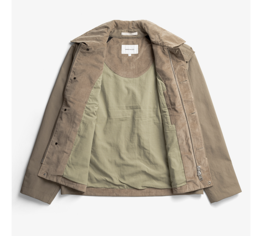Norse Projects  Gribskov Windstopper Jacket Walnut