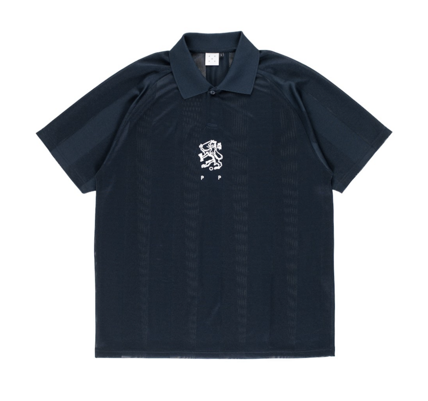 POP Trading Company Sportif Club Shirt Dark Navy