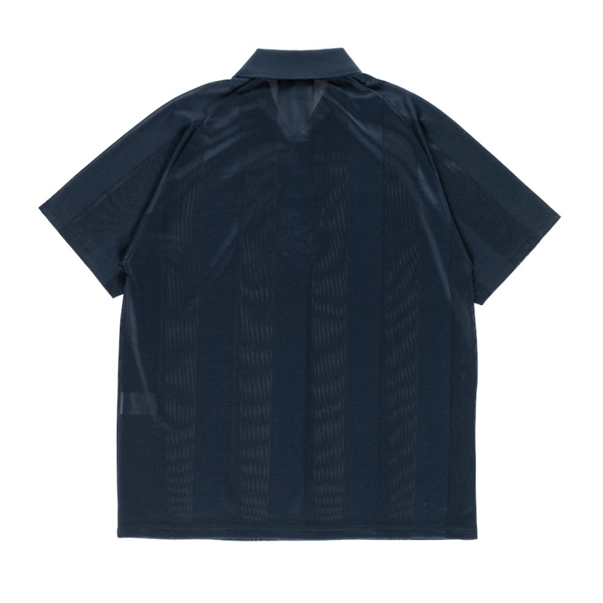 POP Trading Company Sportif Club Shirt Dark Navy