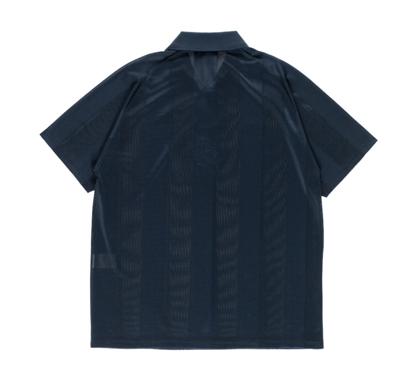 POP Trading Company Sportif Club Shirt Dark Navy