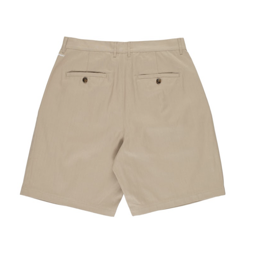 POP Trading Company Boat Short White Pepper