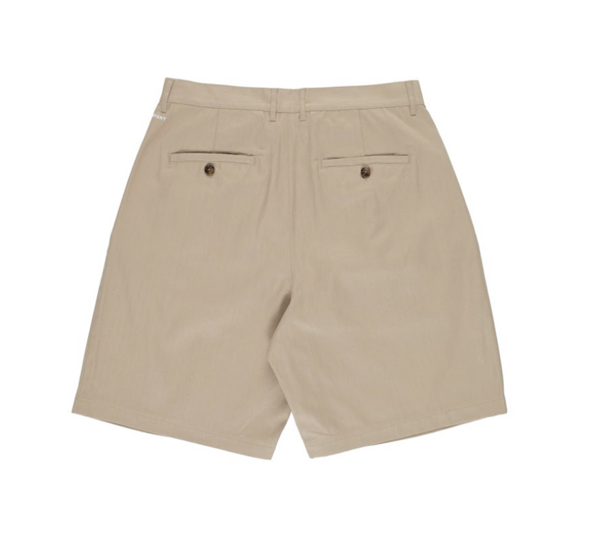 POP Trading Company Boat Short White Pepper