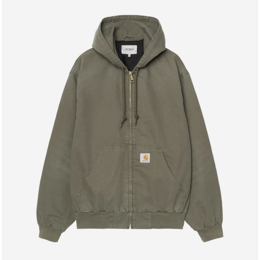 Carhartt WIP OG Active Jacket Leaf Stone Canvas