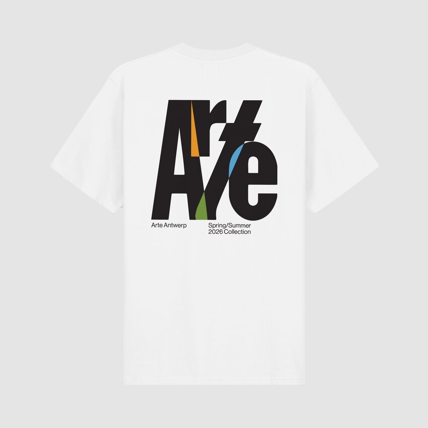 ARTE Antwerp Big Logo Back T-shirt White