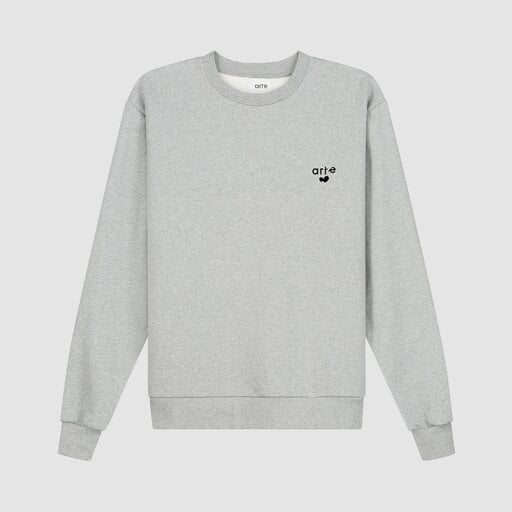 ARTE Antwerp Heart Logo Crewneck Grey