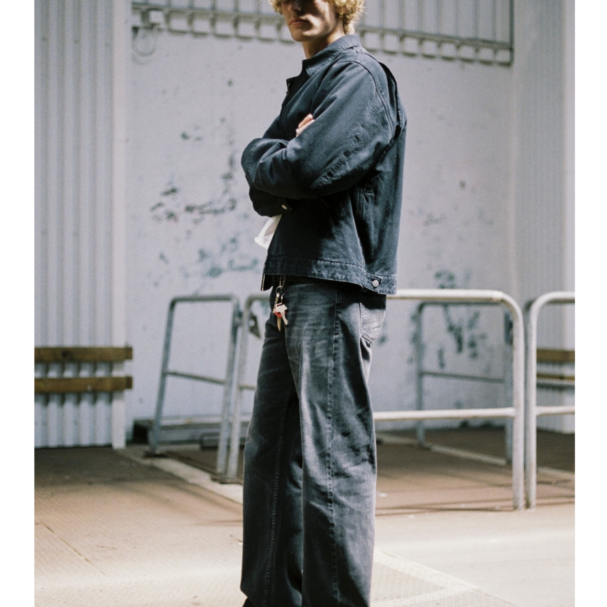 Nudie Jeans Loud Larry Black Storm