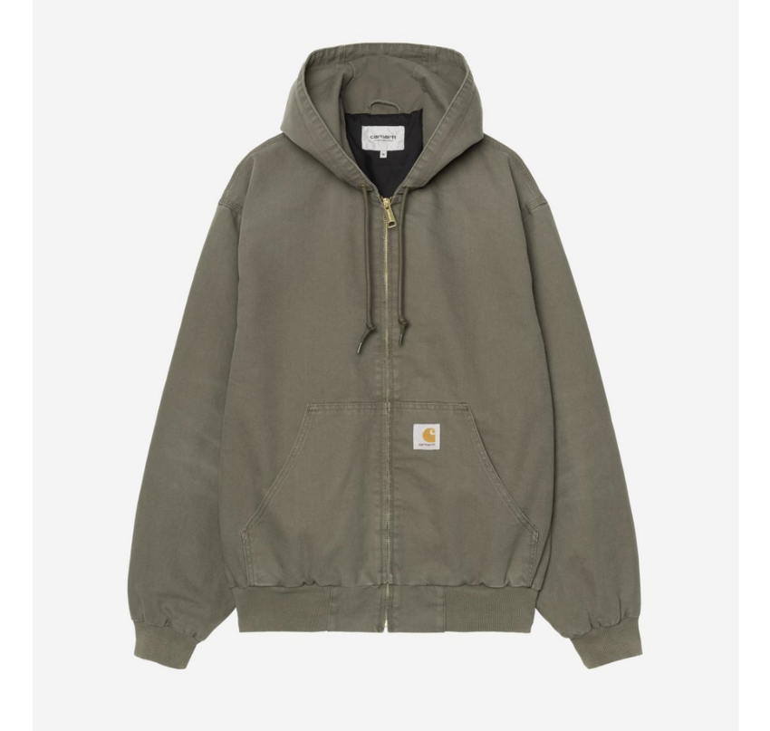 Carhartt WIP OG Active Jacket Leaf Stone Canvas