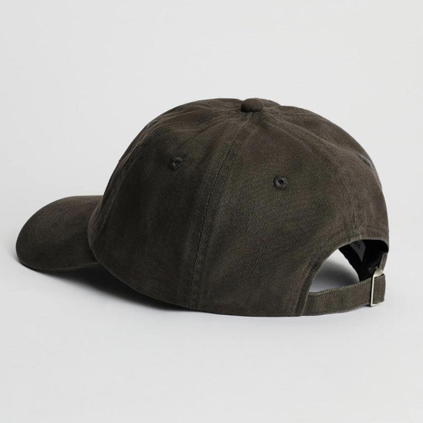 Sunflower Logo Dad Cap Washed Twill 820 Antracite