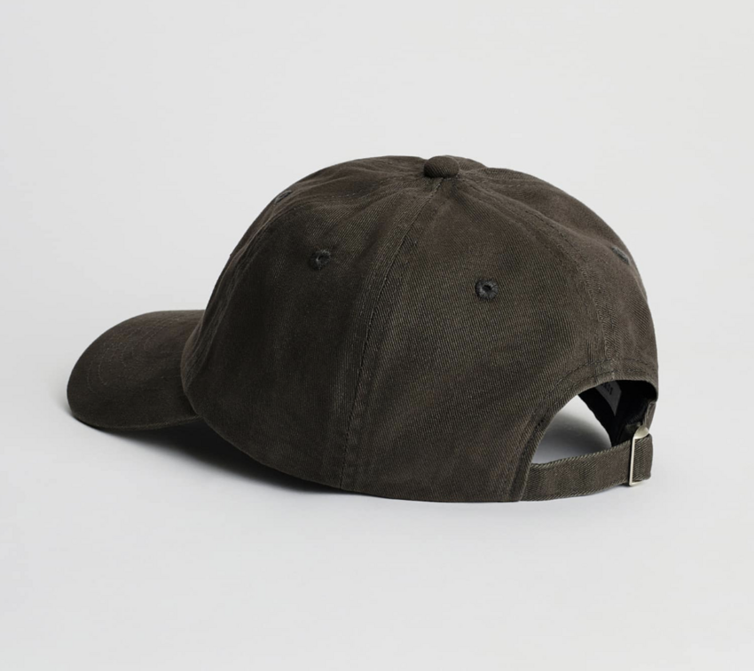 Sunflower Logo Dad Cap Washed Twill 820 Antracite