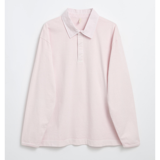 Sunflower Heavy Jersey Rugby Polo Pink