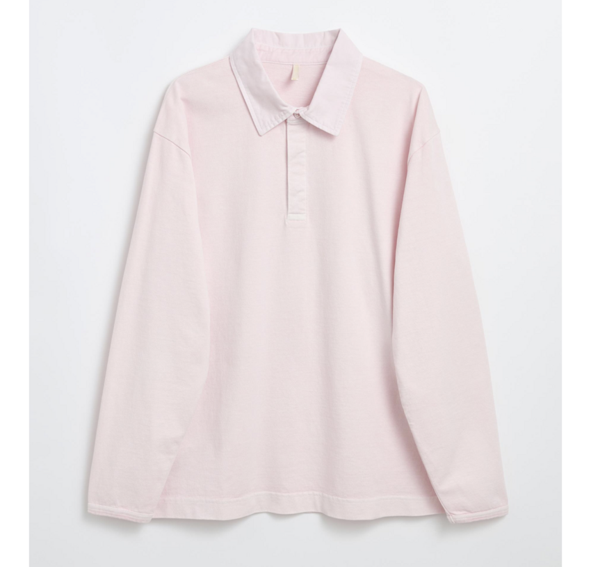 Sunflower Heavy Jersey Rugby Polo 690 Pink