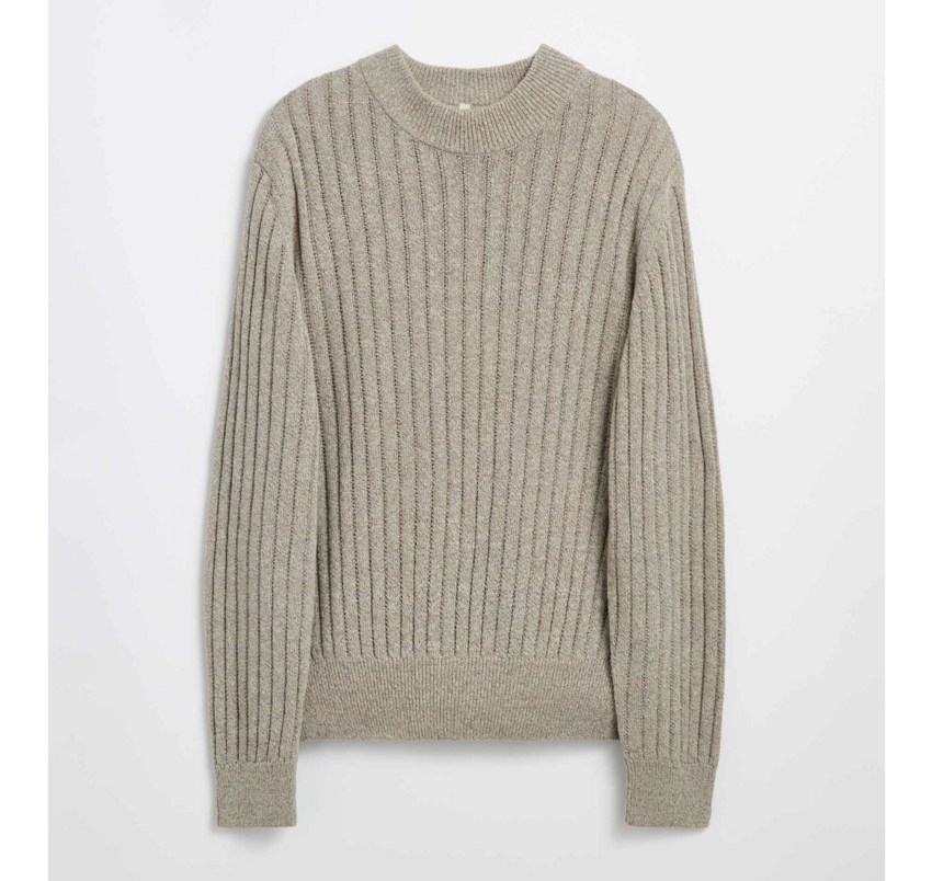 Sunflower Moon Linen Sweater Dark Oat