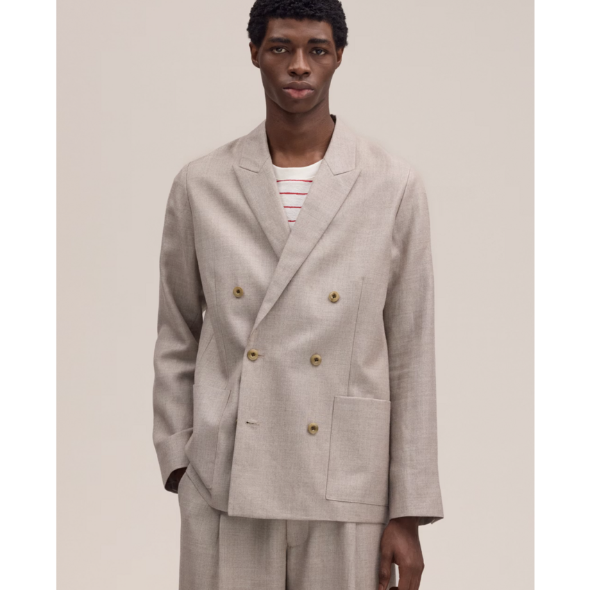 NN.07 Jordin Blazer 10027 Khaki Melange