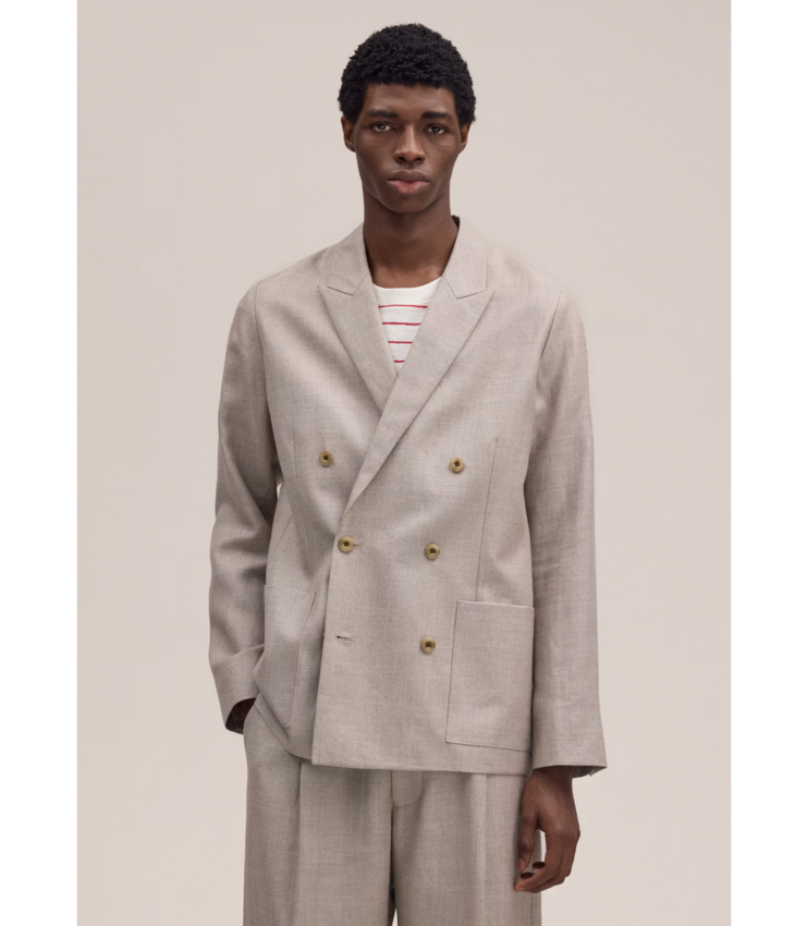 NN.07 Jordin Blazer 10027 Khaki Melange