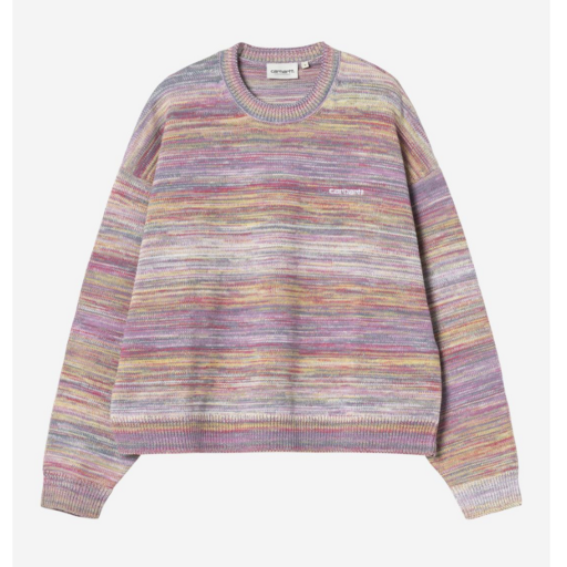 Carhartt WIP Keenan Sweater Gradient Gentle Purple